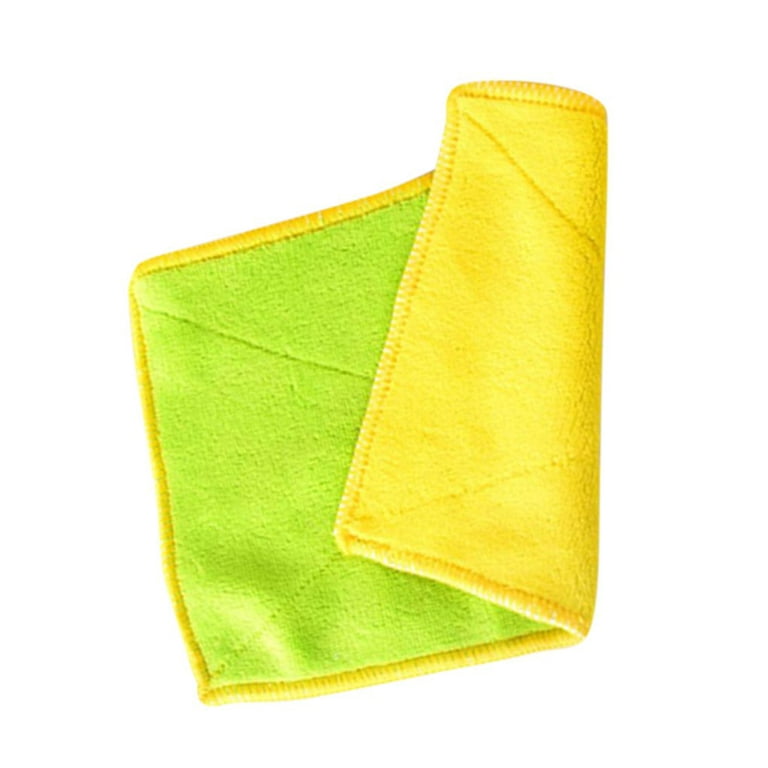 ROBOT-GXG 2pcs Kitchen Dish Washing Towel Micro Fiber Cleaning Cloth Rags  Water Absorbing Heat Resistant 