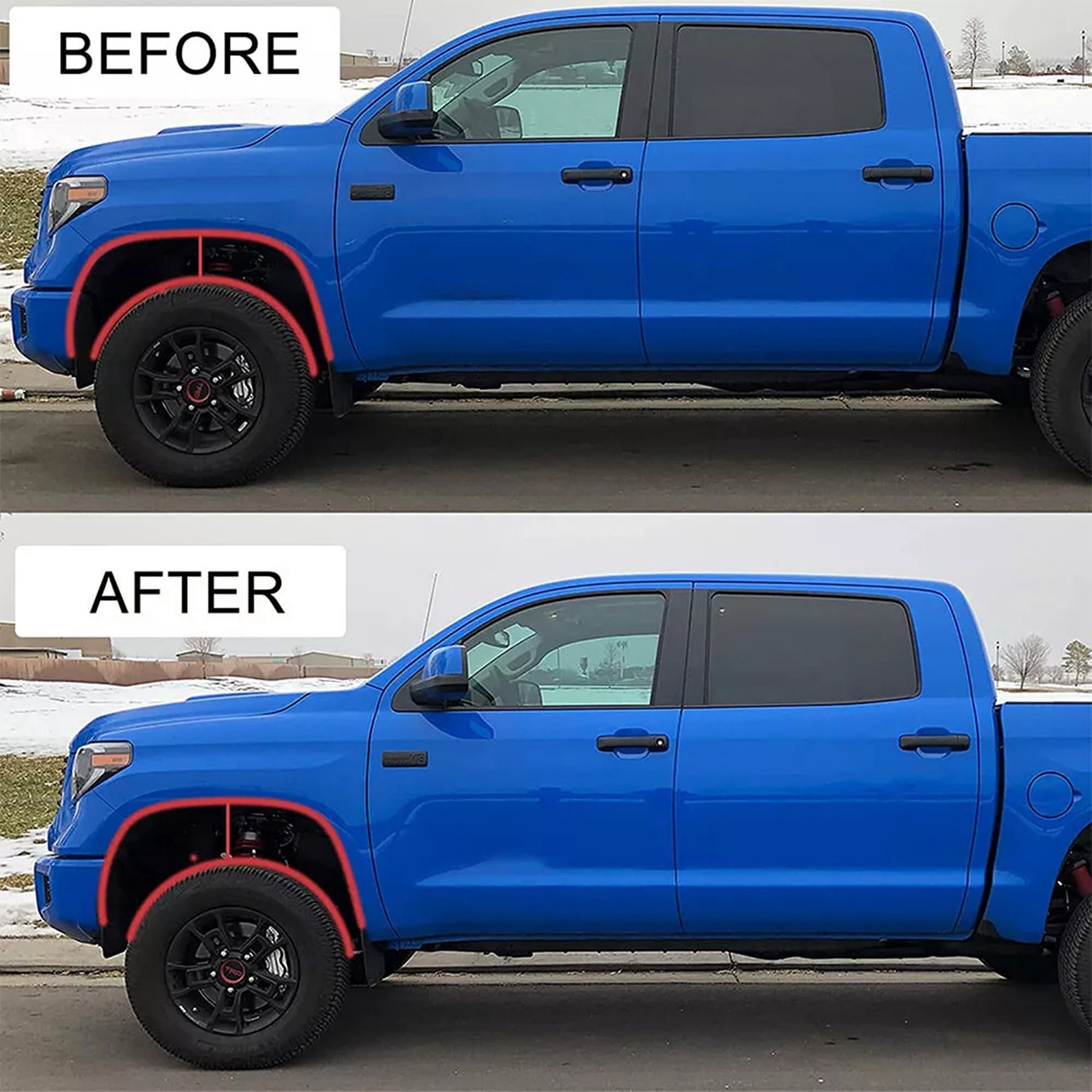 SPEEDWOW 2" Front Leveling Lift Kit Fit for 2007-2019 Toyota Tundra Sequoia 4WD 2WD