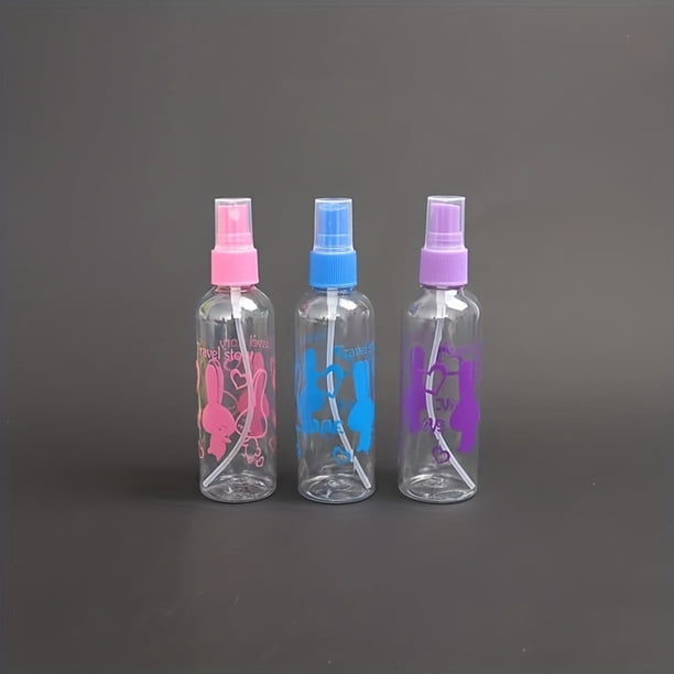 3pcs Portable Hydrating Fine Mist Makeup Spray Bottle Set - Perfect for On-the-Go!