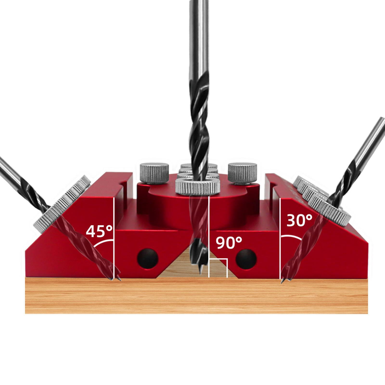 Nishiyuenyi 30 45 90 Degree Angle Drill Guide Jig Drill Guide Punching Tool Horizontal Cable