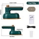 thumbnail image 2 of Mini plancha para ropa, plancha de vapor portátil de mano – Suela de cerámica antiadherente, calentamiento rápido, máquina de planchar de 360° para el hogar, negocios, viajes, costura, acolc, 2 of 5