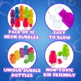 thumbnail image 7 of Mini Neon Party Bubbles for Kids - (Pack of 12) Bulk Wands and Bottles for Blowing Bubbles, Birthday Party Favors, Toy Gift, Outdoor Toys, Carnival Prizes, and Goody Bag Stuffers, 7 of 7