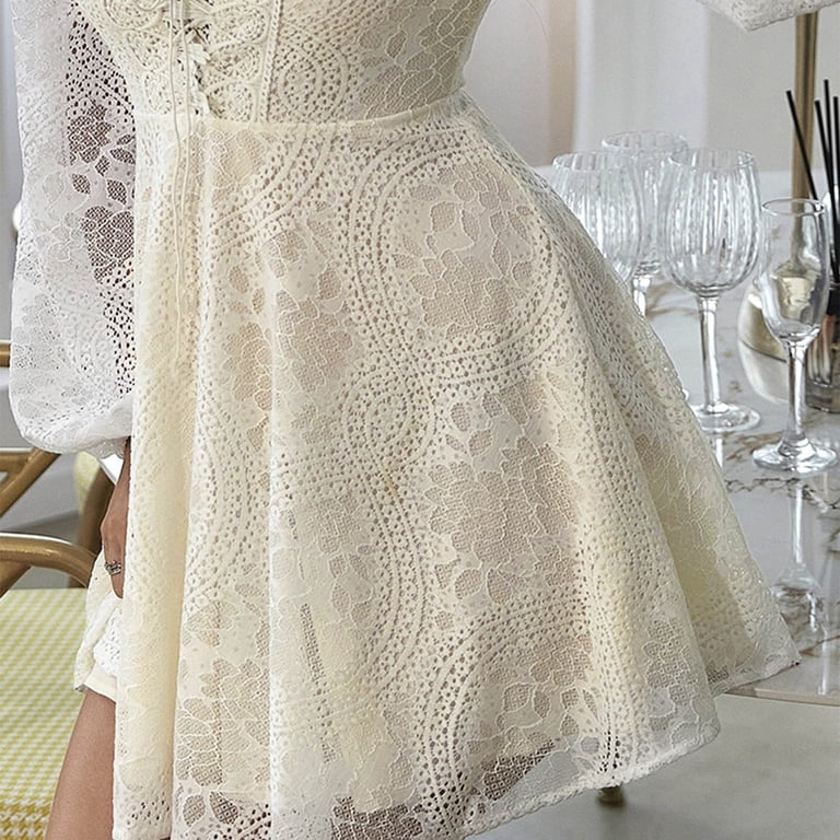 2025, Short Wedding Dresses for Bride 2025 Mini Lace Appliques Beach Bridal  Gowns Boho Bridal Shower Dresses - Walmart.com