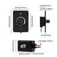 thumbnail image 6 of For Campervan Motorhome Car 12V 5A PWM Mini Dimmer Switch LED Dimmer Switch, 6 of 9