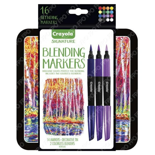 Crayola Signature Blending Markers Set of 16