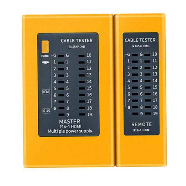 Testeur de Câble Réseau, Localisateur de Ligne Métallique Multifonction, Éléments de Contrôle Industriel