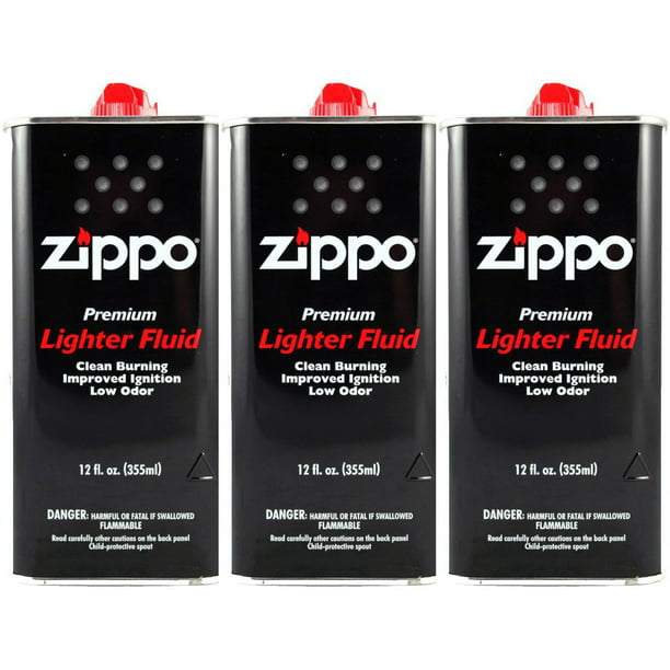 Zippo Lighter 12 fl.oz-3 Pack Walmart.com
