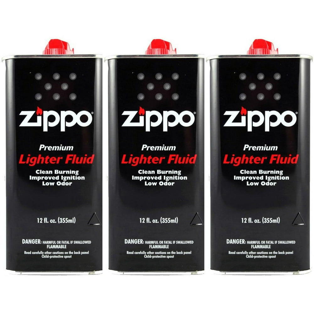 Zippo Lighter Fluid Fuel 12 fl.oz3 Pack