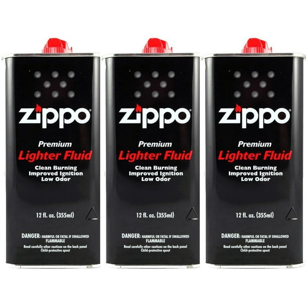 Zippo Lighter Fluid Fuel 12 fl.oz3 Pack