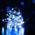 thumbnail image 3 of Luces de hadas que funcionan con pilas para centros de mesa de bodas, decoraciones para fiestas, luces de cadena de alambre de cobre para Navidad, funciona con pilas, 3 of 5