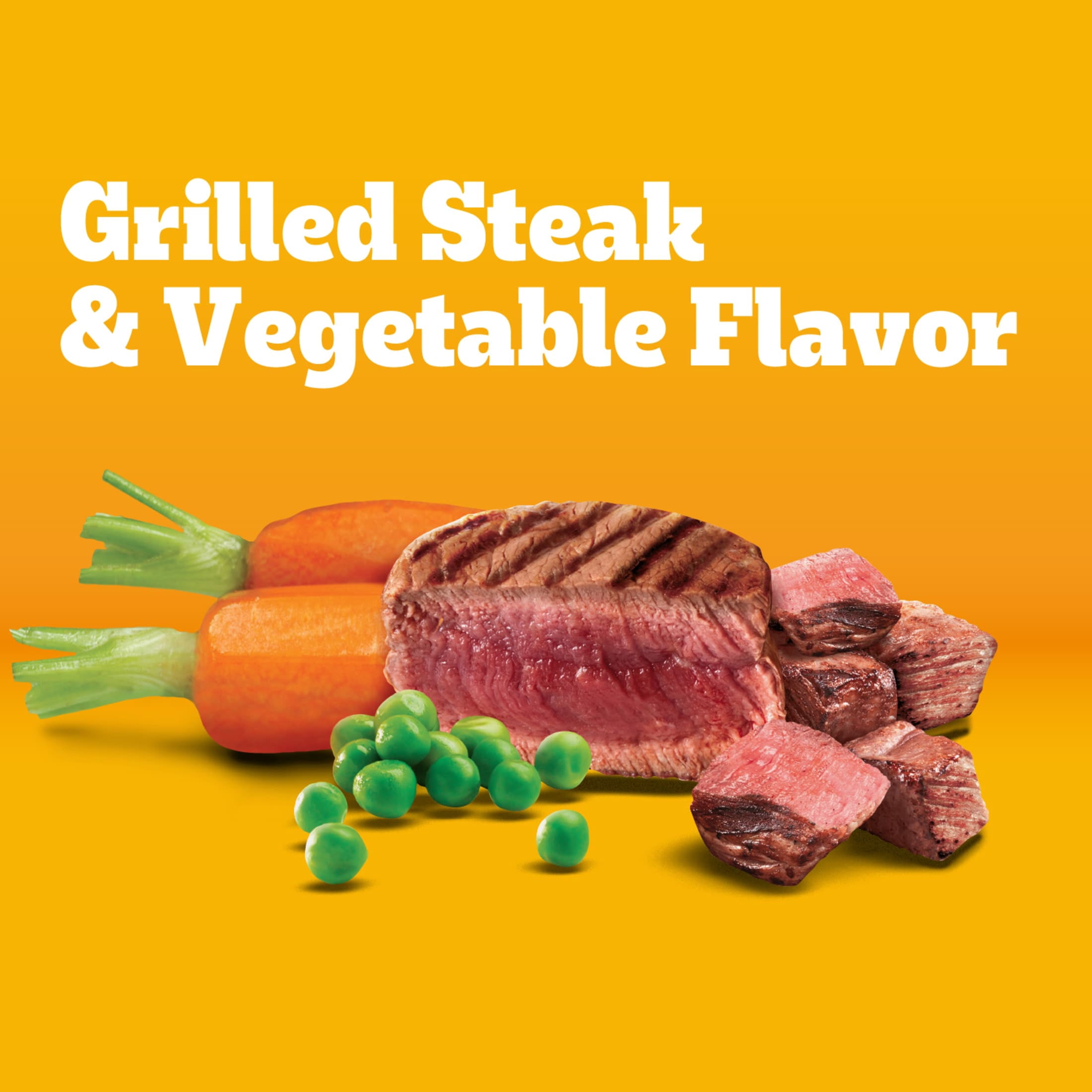 Pedigree Adult Small Dog Dry Dog Food, Grilled Steak and Vegetable Flavor, 3.5 lb Bag