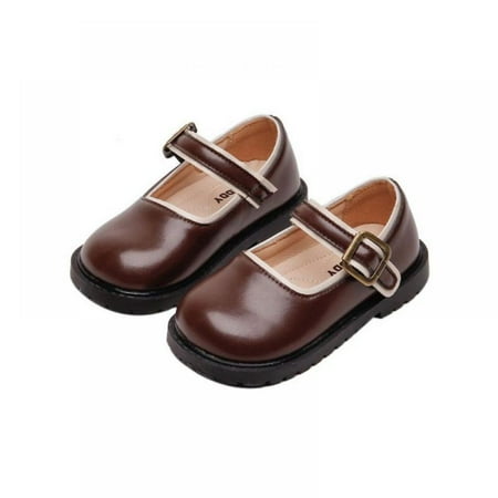 

Maxcozy Girl s Mary Jane School Uniform Shoes Strap Dress Uniform Flats (Toddler/Little Girl/Big Girl)