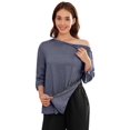 thumbnail image 1 of Camiseta de hospital Deyeek para mujer después de una cirugía de hombro, 1 of 7