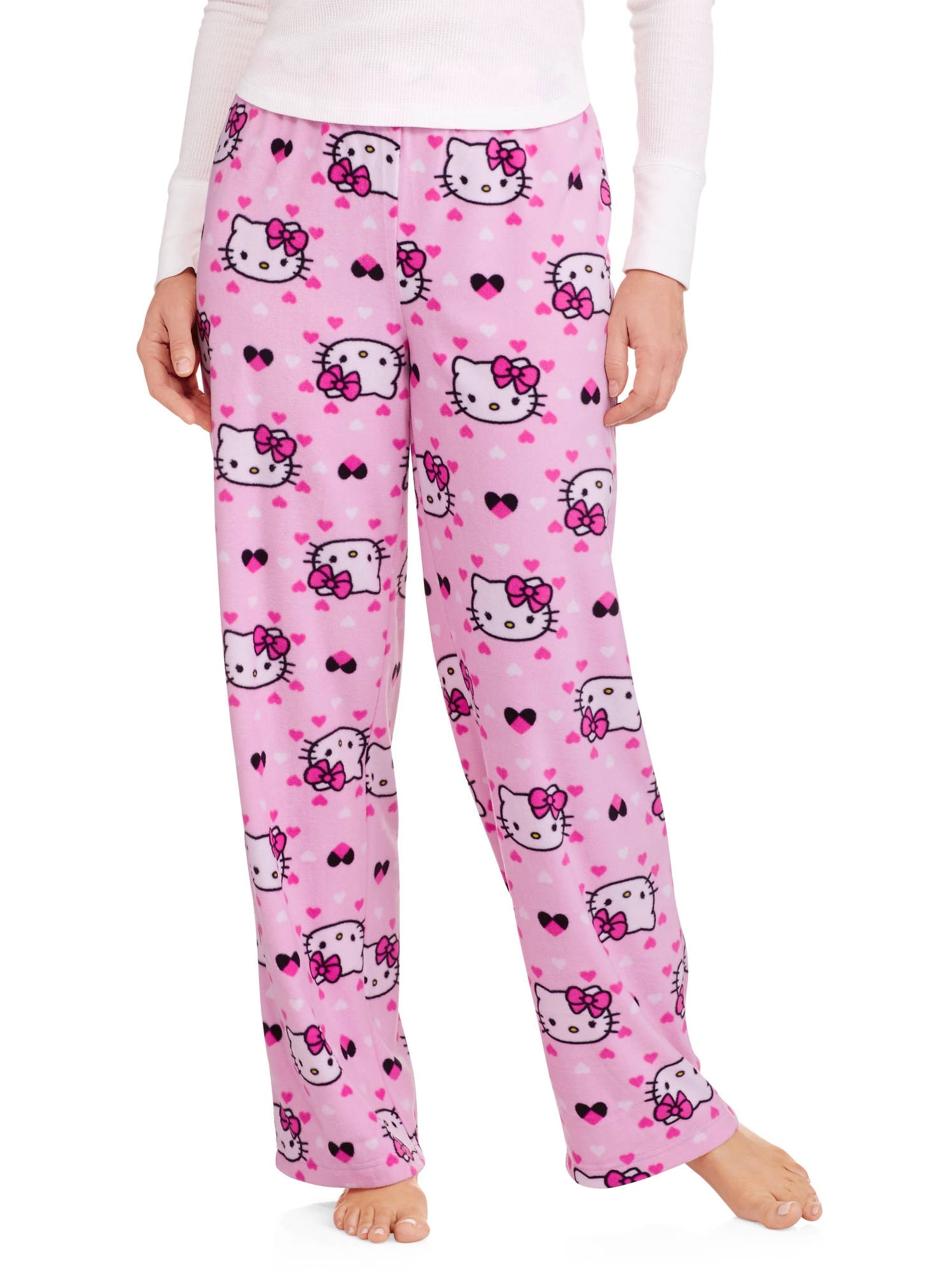  Hello  Kitty  Women s Women s Plus Fleece Sleep Pants  