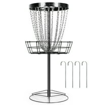 Disc Sports Black Hole Pro 24-Chain Portable Disc Golf Basket Target