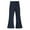 Navy, variant on Girls Flare Legging Pants Kids High Waisted Bell Bottoms Boot Cut Yoga Dance Flared Trousers Girl's Hiking Pants Navy 8Y