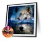 thumbnail image 2 of 5D bricolaje completo taladro diamante pintura lobo animal cruz puntada bordado kits Tmvgtek Oficina Multiescena Multifunción, 2 of 8