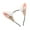 White, variant on FENOHREFE Puppy Ears Hairband Photo Props Furry Hair Hoop Headband Party Headpiece Fun Headbands for Music Festival
