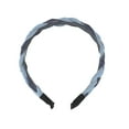 thumbnail image 4 of Unique Bargains 1 Pc Denim Braid Headbands Light Blue, 4 of 6