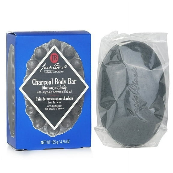 Jack Black Charcoal Body Bar Massaging Soap 135g /4.75oz
