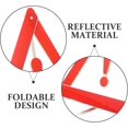 thumbnail image 3 of Generic Foldable Emergency Warning Triangle Reflective Road Safety Triangle, 3 of 6
