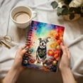 thumbnail image 3 of Hello 2025 Pitbull Celebrates Happy New Year Firework Balloon Spiral Bound Journal Terrier Dog Lover 5x7in Spiral Notebook - 02024, 3 of 5