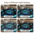 thumbnail image 7 of ODIKA 8'x10' Washable Area Rug Durable, Non-Slip Galaxy Star Design With Cosmic Nebula Border Space Astronaut Refined Structured for Living Room, Under Sectional, Family, 7 of 7