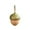Green, variant on Christmas Wooden Hazelnut & Acorn Pendants, Natural-Looking Wooden Ornament Accessories for Christmas Tree, Charming Holiday Decorative Pieces to Add Festive Atmosphere in Your Home, Orange, 1pcs