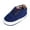 Dark Blue, variant on Infant Baby Boys Girls Canvas Sneaker Toddler Slip On Anti Skid Newborn First Walkers Candy Shoes for 6-24 Months