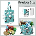 thumbnail image 2 of Tennis Athlete Shopping Bag - Foldable & Washable for Minimalists, 2 of 6