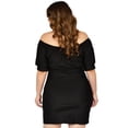 thumbnail image 2 of Vestido corto de fiesta Roman Fashion modelo 4267 Negro Talla Extra 40, 2 of 5