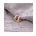 thumbnail image 3 of Aretes Xtellar Aro Dorado Con Brillo Completo De Zirconia, 3 of 4