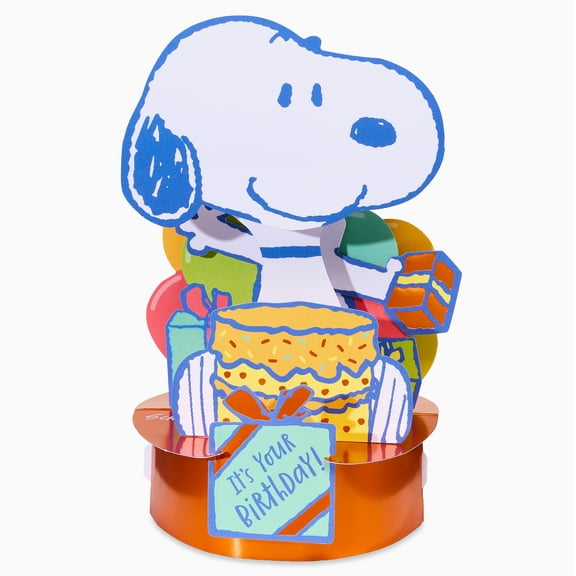 American Greetings Peanuts Magic Moments Birthday Card (Full of Happy)