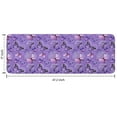 thumbnail image 7 of Purple Butterfly Pattern Kitchen Rug Mat,Kitchen Runner Rugs Non Skid Washable,Decorative Kitchen Floor Mats for Kitchen,Sink,Laundry,17"x47.2", 7 of 7