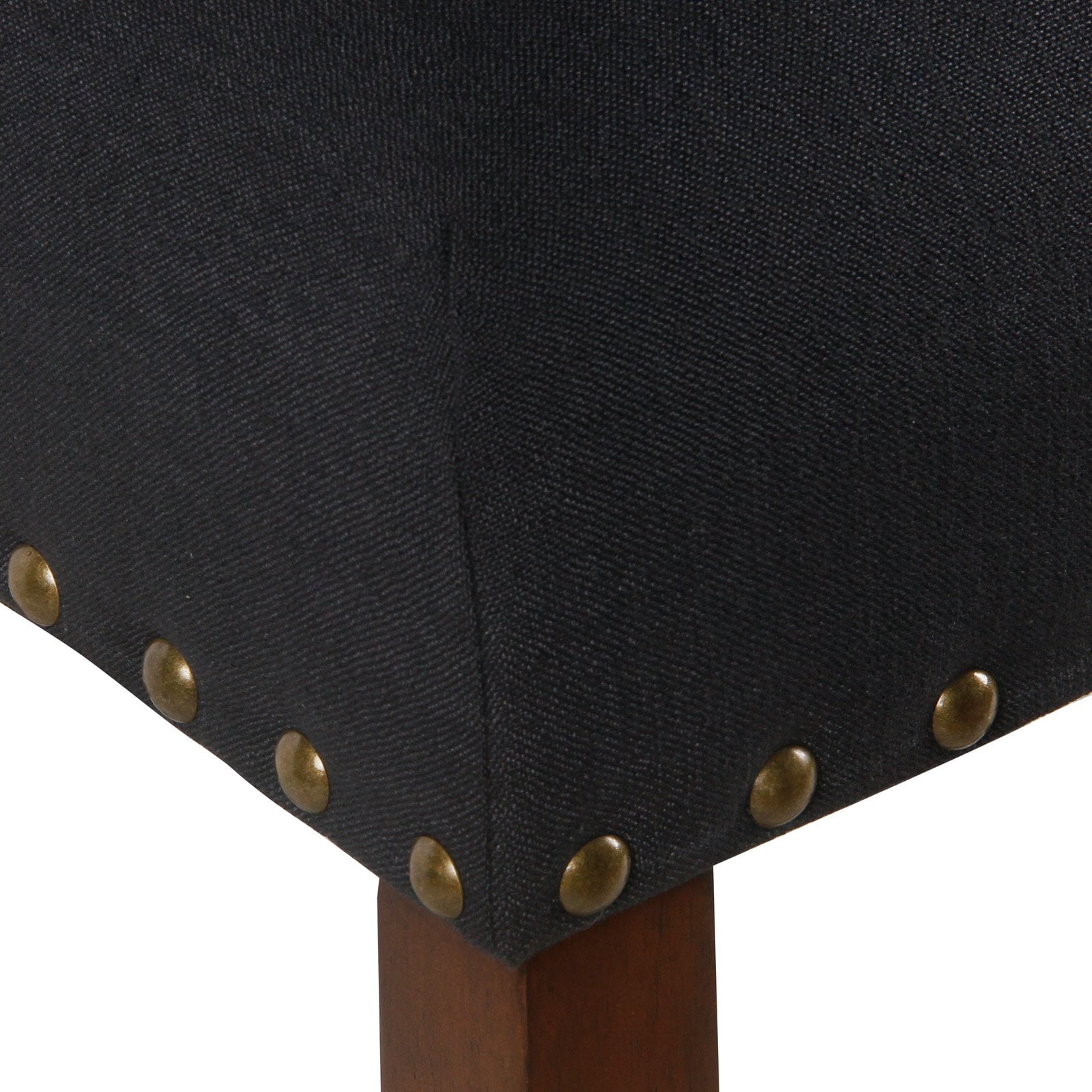 HomePop 24" Counter stool with nailheads, Multiple Colors