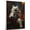 American Eskimo, variant on English Springer Spaniel Vintage Dog Electric Guitar Canvas – Artistic Music, English Springer Spaniel Dog with Electric Guitar Canvas Size 8x12 Wall Print for Bedroom, Living Room, Office