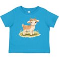 thumbnail image 3 of Inktastic Cute Goat with Flower Crown Boys or Girls Baby T-Shirt, 3 of 5