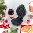thumbnail image 4 of Dash Christmas Tree Electric Mini Waffle Maker, Non Stick, 4 of 9