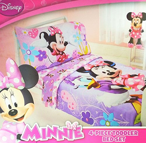 minnie mouse crib set walmart