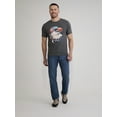 thumbnail image 2 of 4th of July Eagle Bandana Men’s and Big Men's Graphic Tee by Way to Celebrate, Sizes XS-3XL, 2 of 5