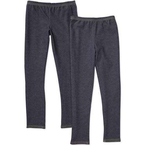 FG Faded Glory Girls Fleece Leggings