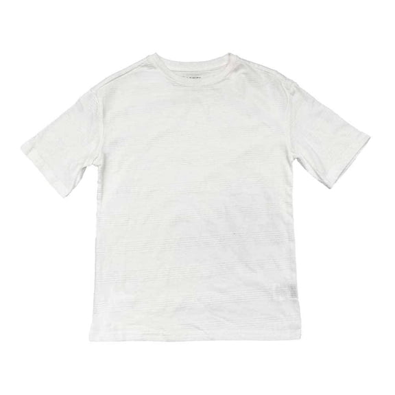 Playera George para Niño Liso Blanco Talla 12