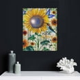 thumbnail image 5 of Nawypu  Sunflower Pictures Hummingbird Wall Art Inspirational Quotes You Are My Sunshine Canvas Wall Art Decor For Bedroom Office Decor Kitchen Wall Art, 5 of 5