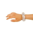 thumbnail image 3 of Amelia Beauty | 3in Sky Blue Crepe Scrunchies | Soft, Gentle and Strong Hold | No Snag, No Dents or Creases | 8 Pack, 3 of 9