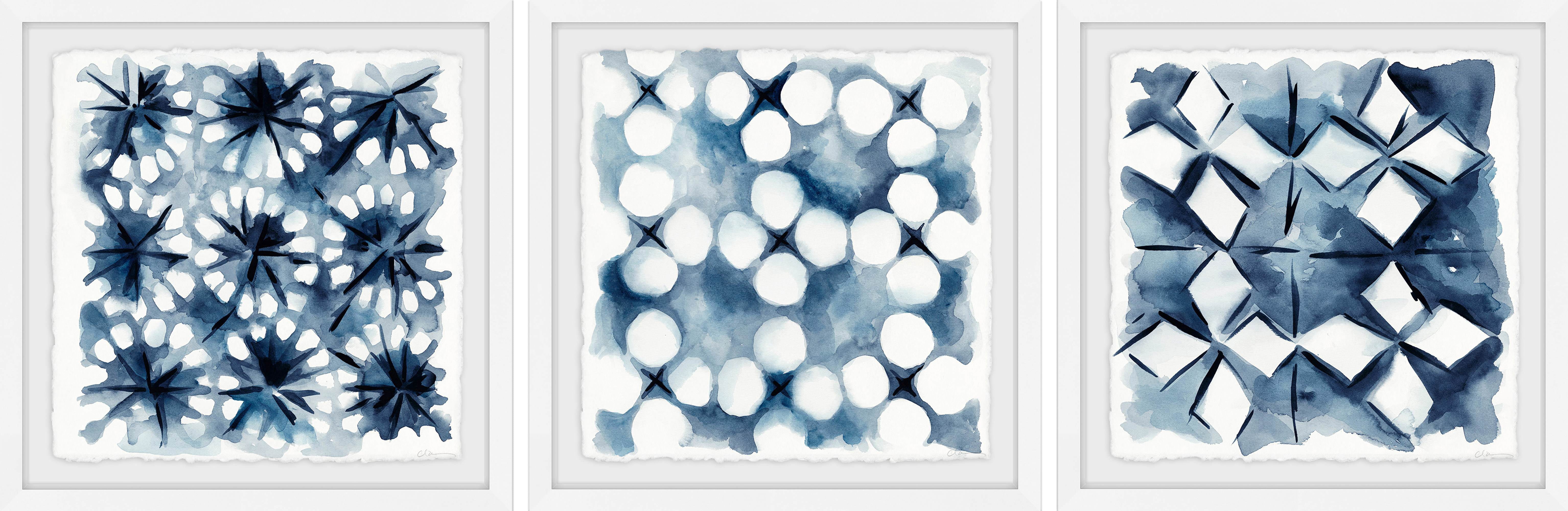 Marmont Hill Indigo Study VIII Triptych