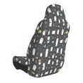 thumbnail image 2 of Fotbe Lovely Penguin Funda para Asiento de Auto con Estampado – Impermeable y Antisudor – Ajuste Universal, Lavable a Máquina, Antideslizante (1 Pieza), 2 of 5