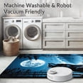 thumbnail image 5 of ODIKA 4'x6' Machine Washable Non-Slip Area Rug, Howling with Matching Pillowcase for High Traffic Rug, Blue, 108636, 5 of 7