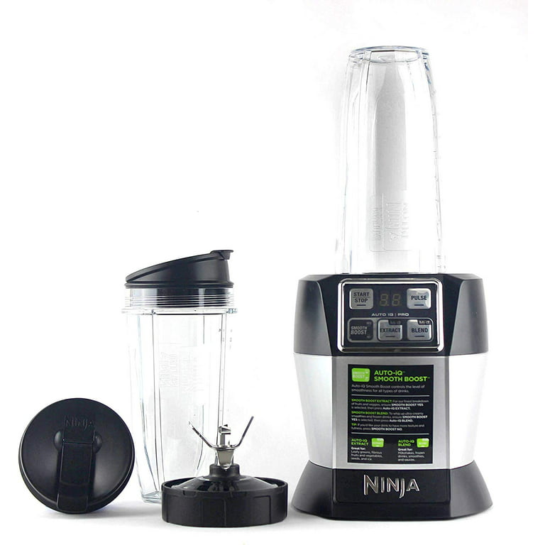 Nutri Ninja BL487 Auto-iQ Pro Food Smoothie Blender w/ Processor