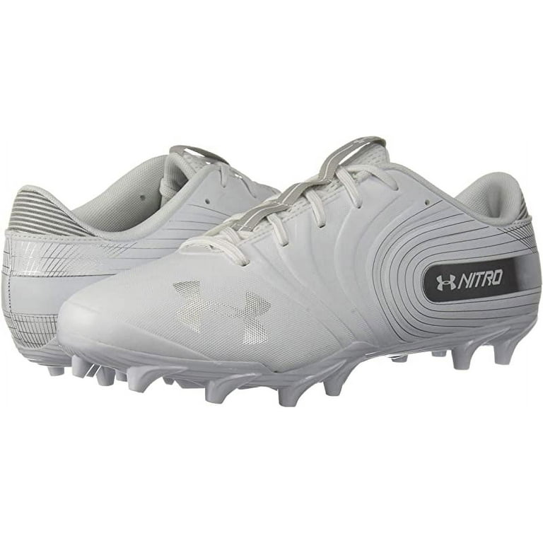 NEW Mens Under Armour Nitro Low MC Football Cleats White Sz NEW Mens Under Armour Nitro Low MC Football Cleats White Sz