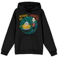 thumbnail image 1 of SpongeBob SquarePants Mermaid Man and Barnacle Boy Men's Black Sweatshirt - X-Large, 1 of 2